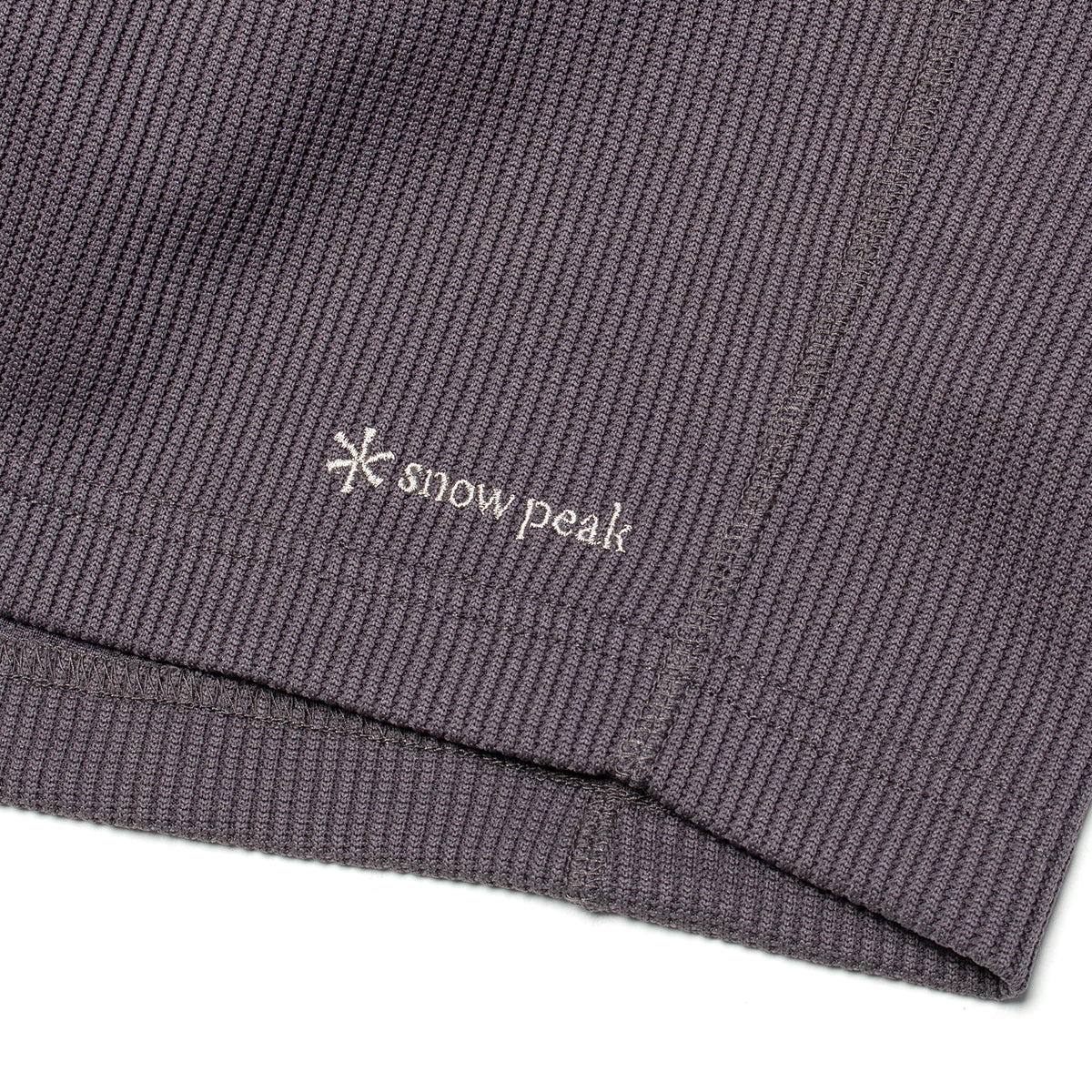 Snow Peak - Dry Thermal L/S Shirt
Color : Charcoal