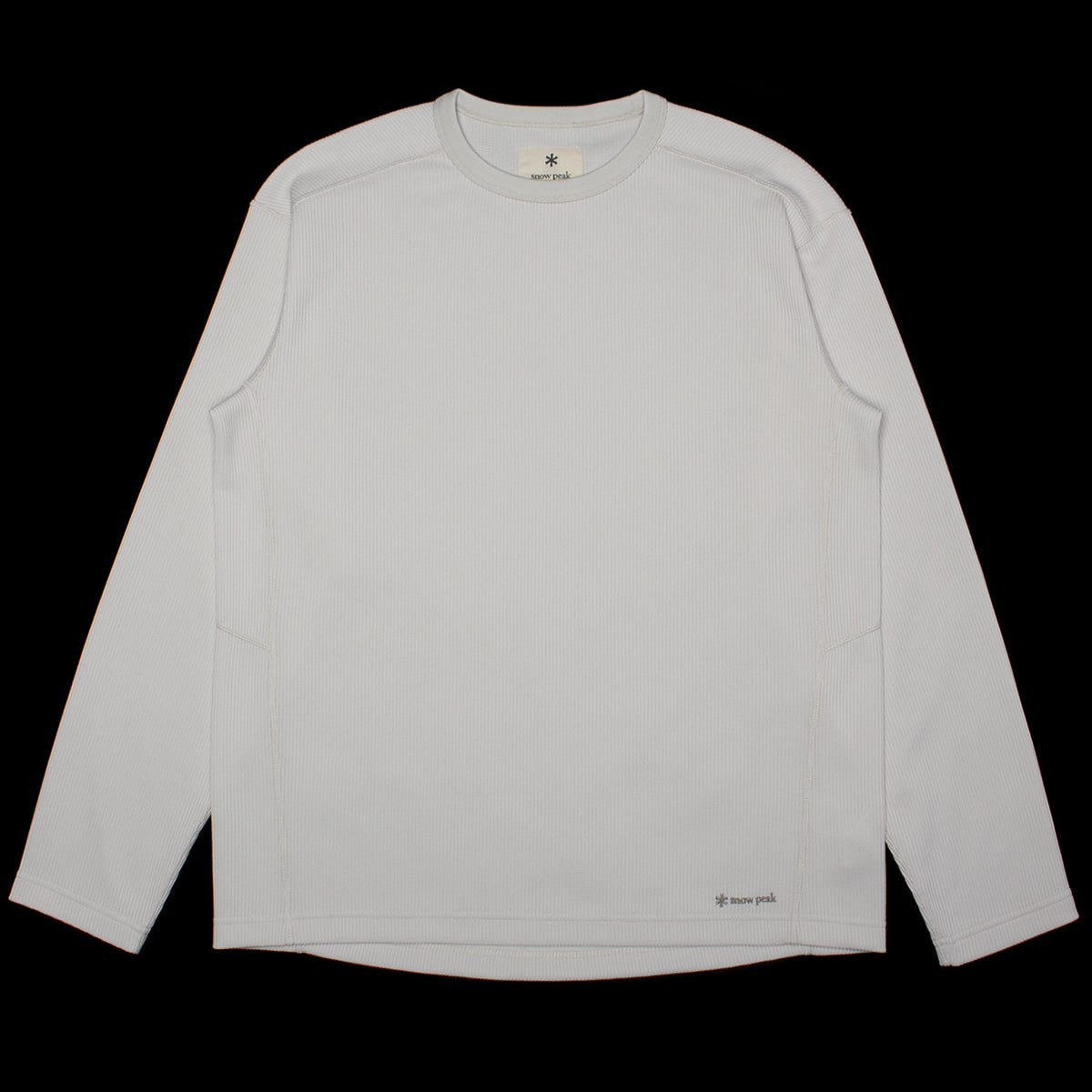 Snow Peak - Dry Thermal L/S Shirt
Color : Off White
