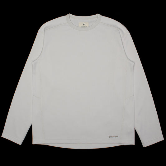 Snow Peak - Dry Thermal L/S Shirt
Color : Off White