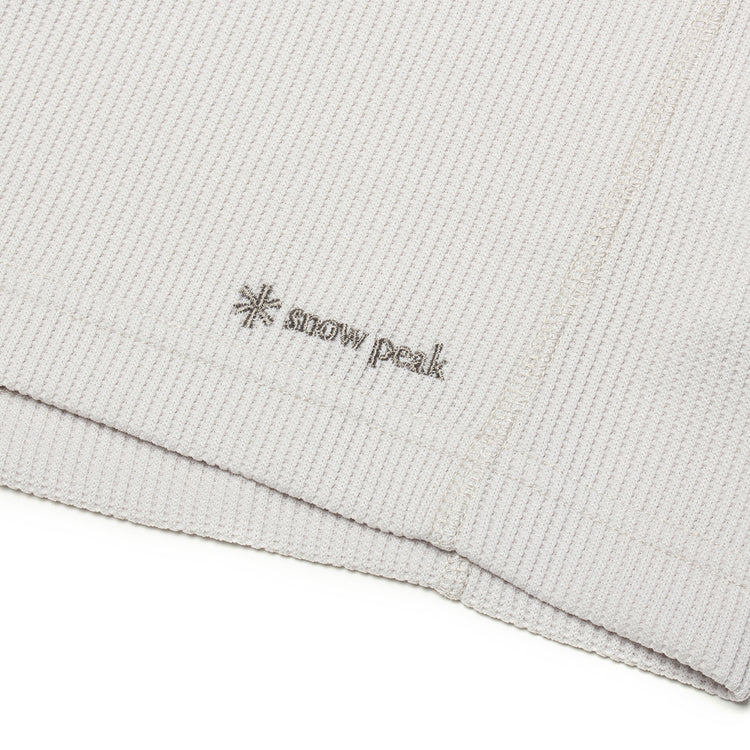 Snow Peak - Dry Thermal L/S Shirt
Color : Off White