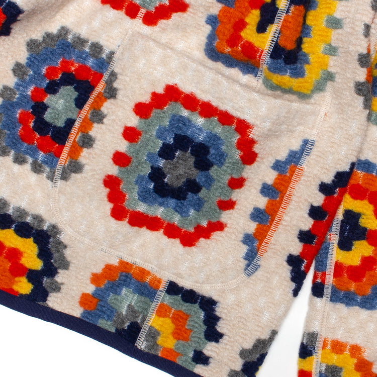 Snow Peak - Wool Jacquard Cardigan
Color : Ivory