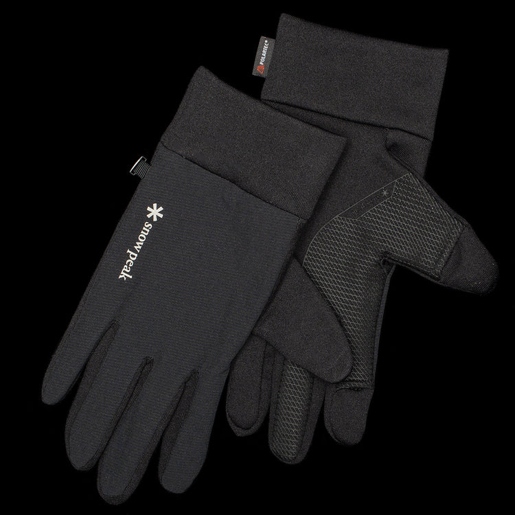 Snow Peak - Polartec Power Stretch Gloves
Color : Black