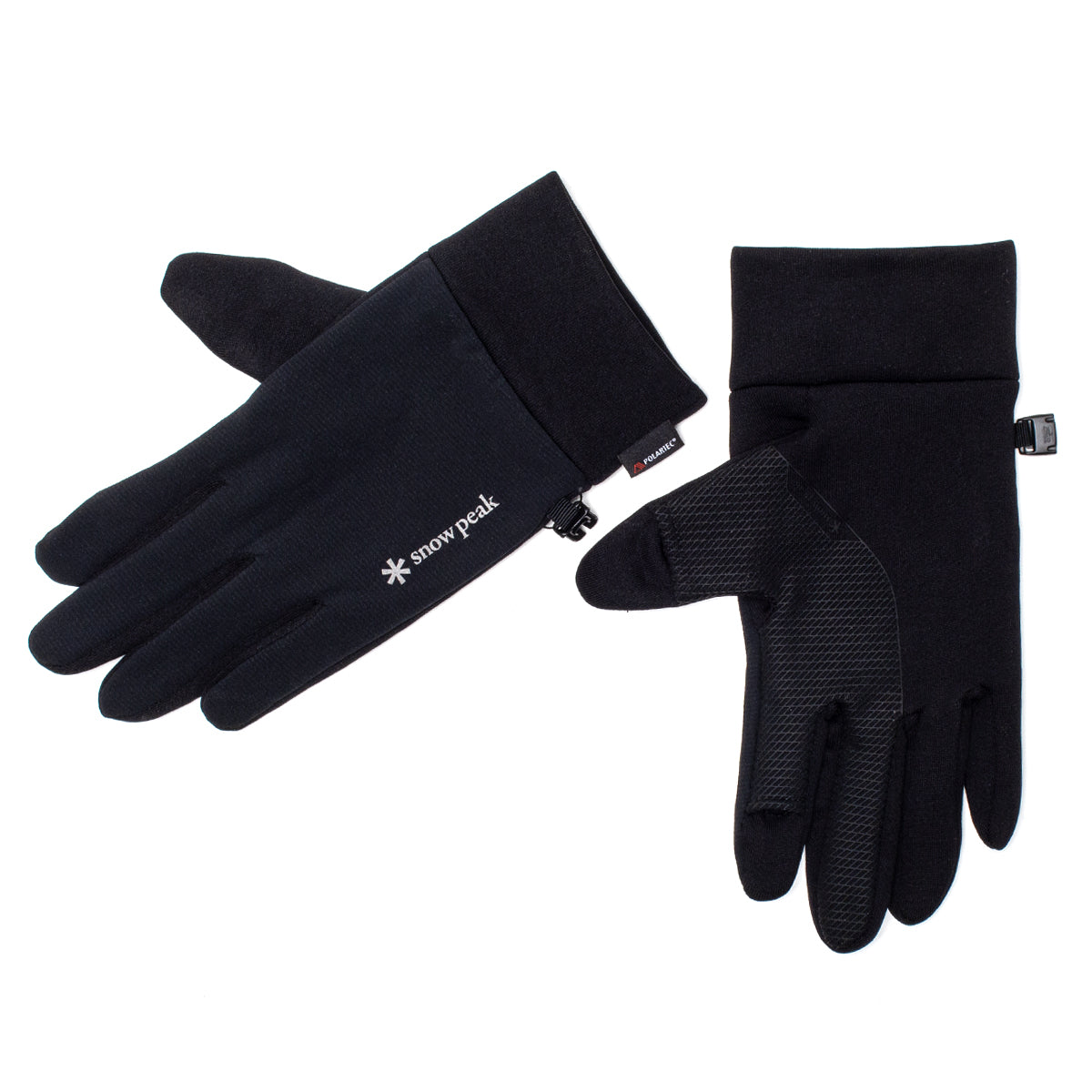Snow Peak - Polartec Power Stretch Gloves
Color : Black
