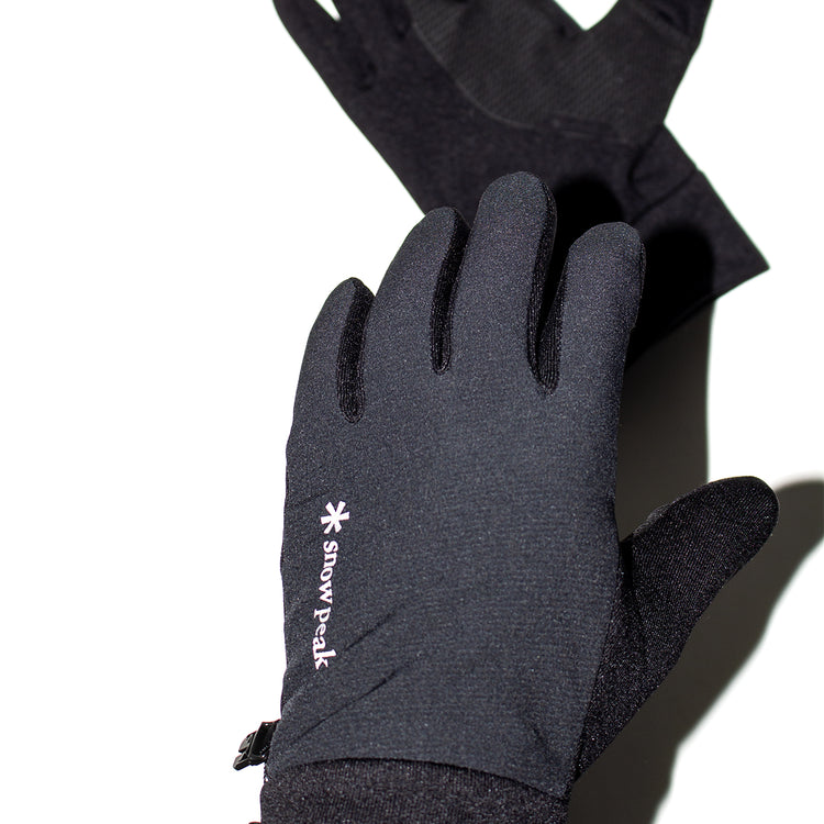 Snow Peak - Polartec Power Stretch Gloves
Color : Black