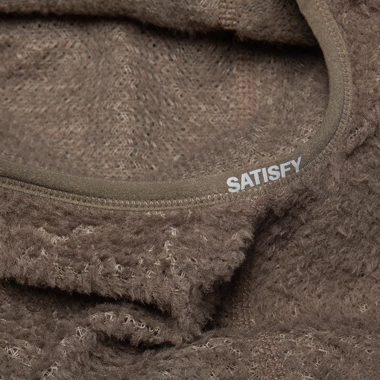 Satisfy - FuzzFleece AD Light Hoodie
Color : Falcon
