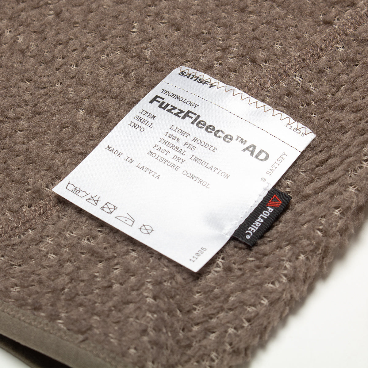 Satisfy - FuzzFleece AD Light Hoodie
Color : Falcon