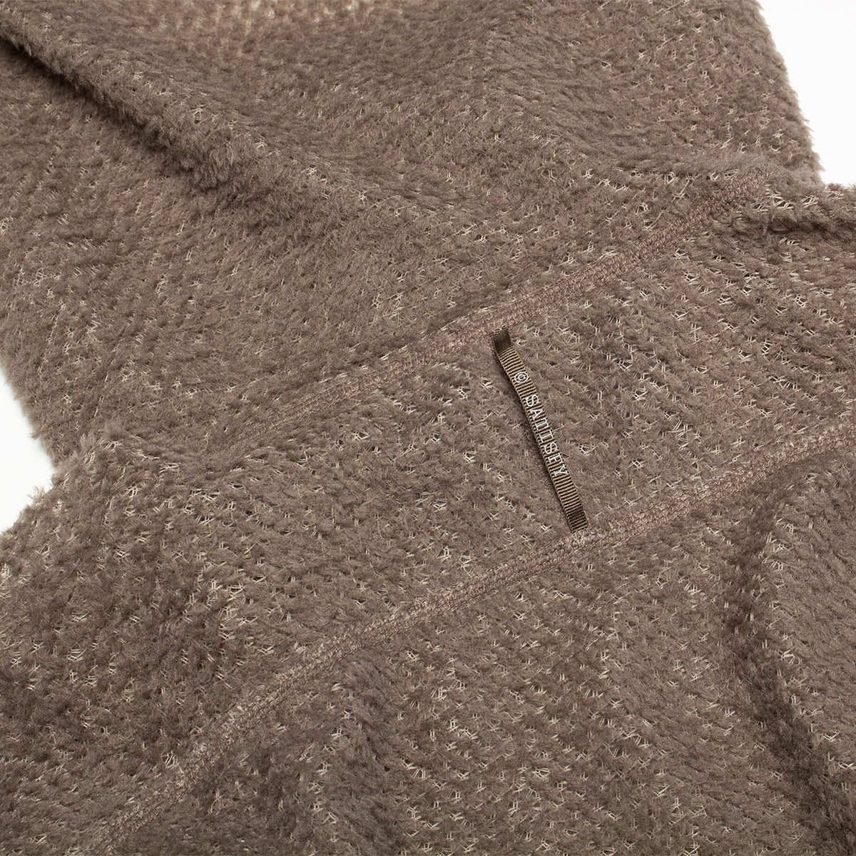 Satisfy - FuzzFleece AD Light Hoodie
Color : Falcon