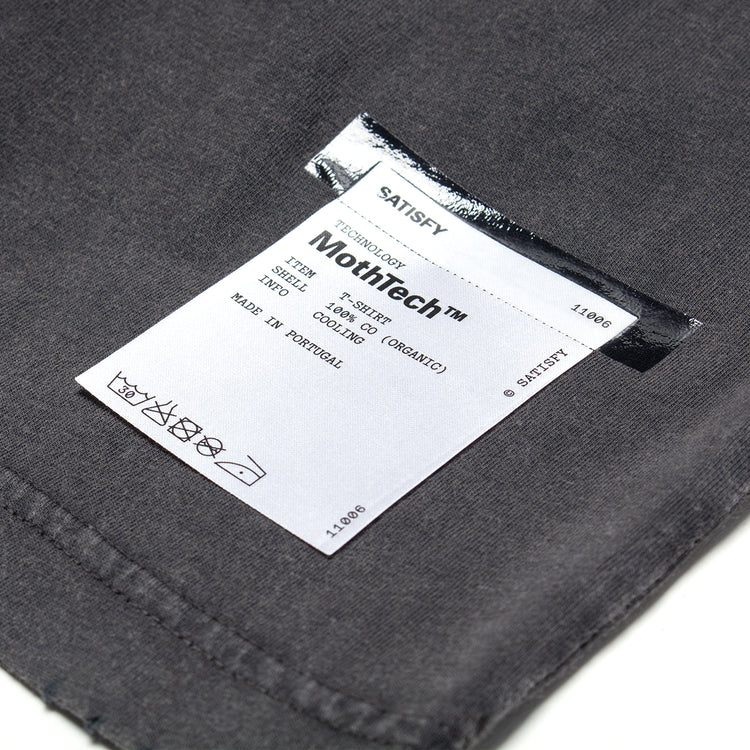 Satisfy - MothTech T-Shirt

Style # 11006-AB-EST1
Color : Aged Black