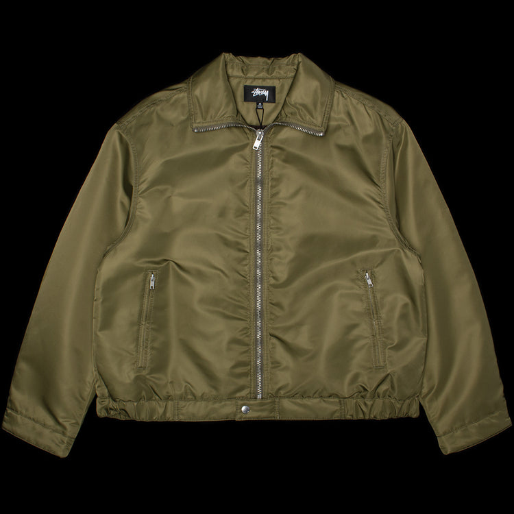 Stussy - Pile Lined Zip Jacket
Style # 115887
Color : Olive