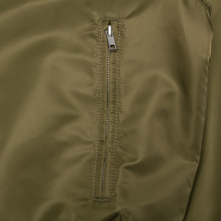 Stussy - Pile Lined Zip Jacket
Style # 115887
Color : Olive