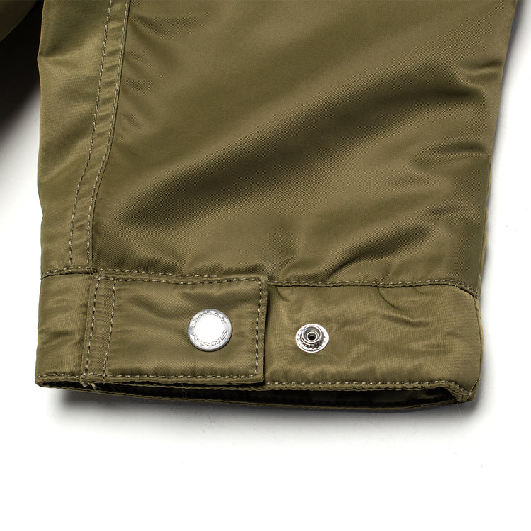 Stussy - Pile Lined Zip Jacket
Style # 115887
Color : Olive