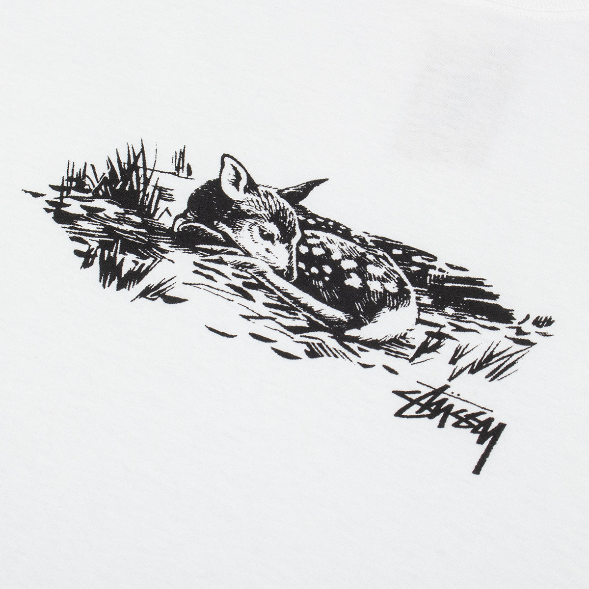 Stussy - Fawn T-Shirt
Style # 1905143
Color : White