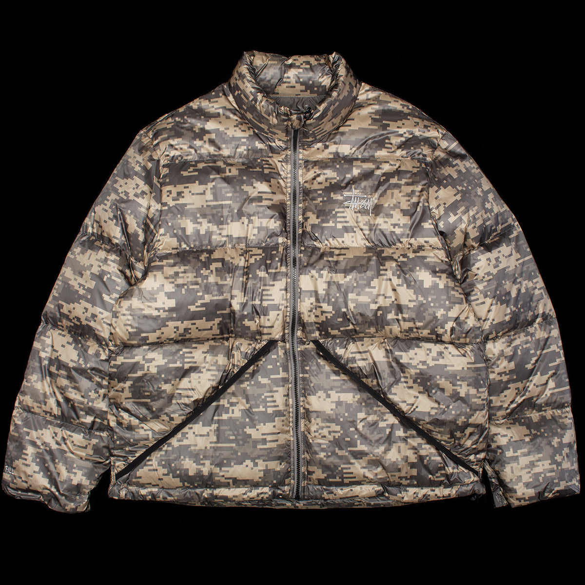 Stussy - Micro Ripstop Down Mock
Style # 115877
Color : Digital Camo