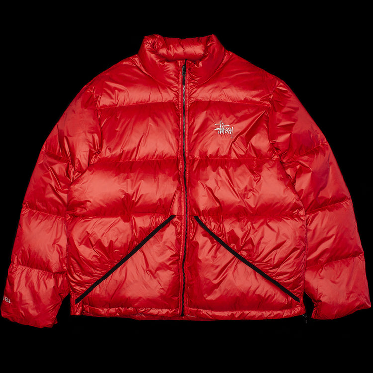 Stussy - Micro Ripstop Down Mock
Style # 115877
Color : Red