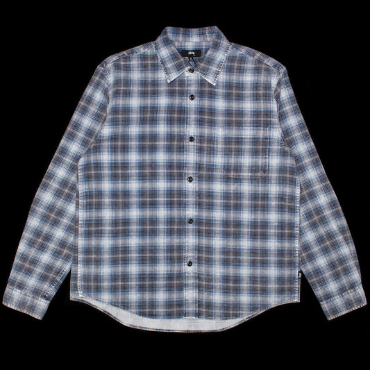 Stussy - Dax Plaid Shirt
Style # 1110402
Color : Blue