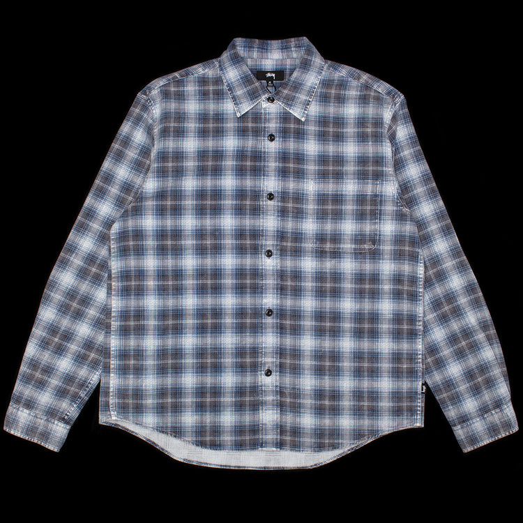 Stussy - Dax Plaid Shirt
Style # 1110402
Color : Blue