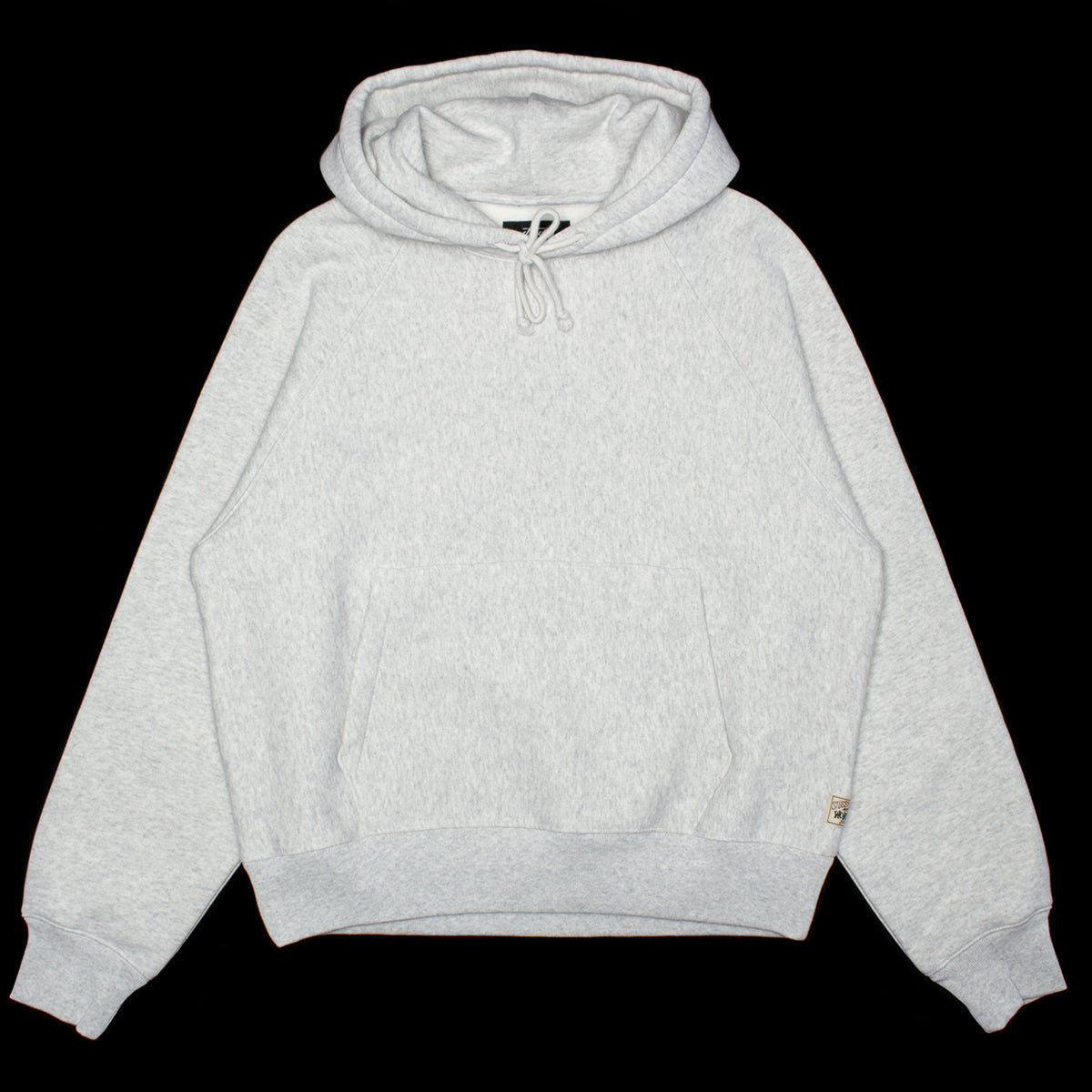 Stussy - Fleece Raglan Hoodie
Style # 118572
Color : Ash Heather