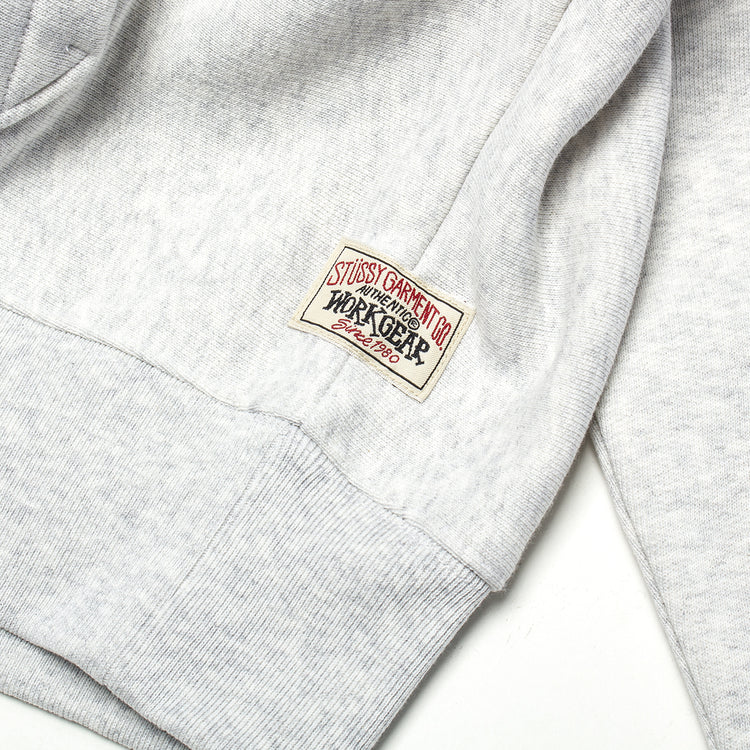 Stussy - Fleece Raglan Hoodie
Style # 118572
Color : Ash Heather