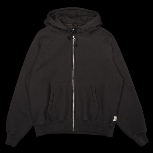 Stussy - Raglan Zip Hoodie
Style # 118571
Color : Washed Black