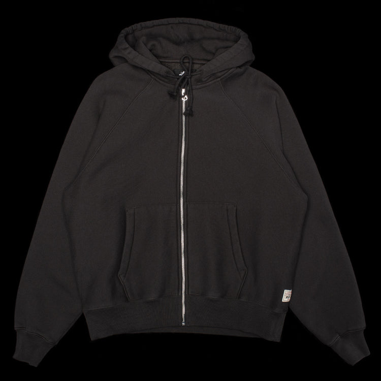 Stussy - Raglan Zip Hoodie
Style # 118571
Color : Washed Black