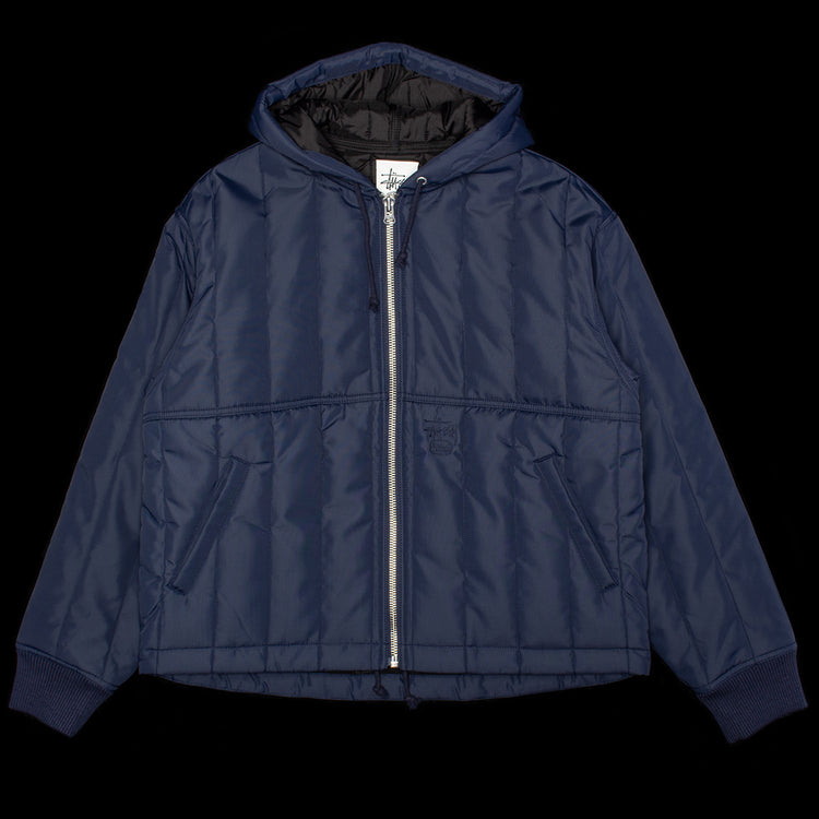 Stussy - Work Jacket Quilted Nylon
Style # 115858
Color : Navy