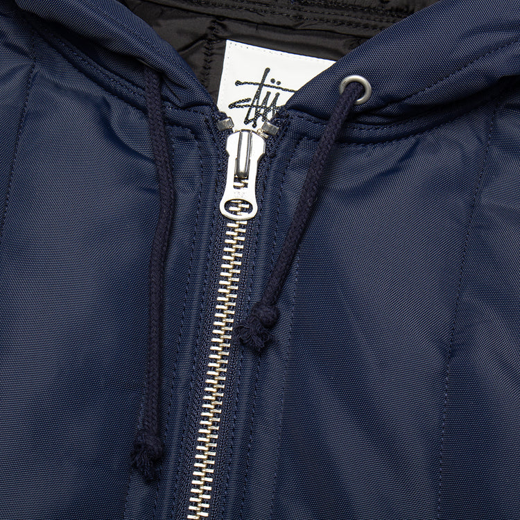 Stussy - Work Jacket Quilted Nylon
Style # 115858
Color : Navy