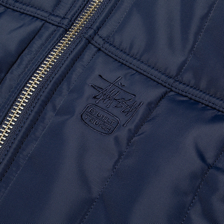Stussy - Work Jacket Quilted Nylon
Style # 115858
Color : Navy