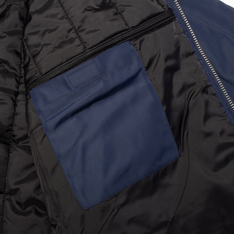 Stussy - Work Jacket Quilted Nylon
Style # 115858
Color : Navy