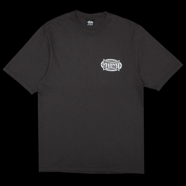 Stussy - Champion Oval Pigment Dyed T-Shirt
Style # 1905144
Color : Faded Black