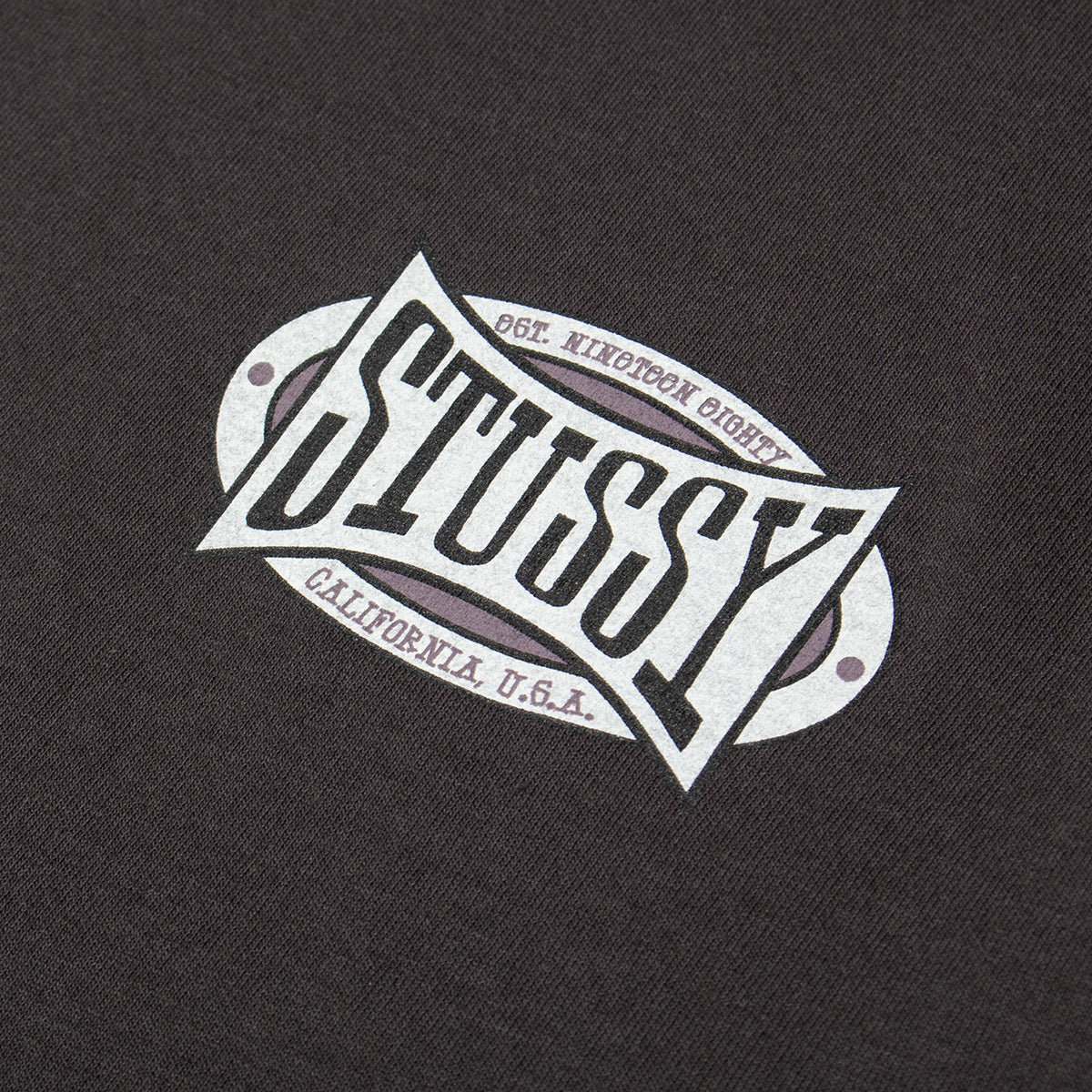 Stussy - Champion Oval Pigment Dyed T-Shirt
Style # 1905144
Color : Faded Black