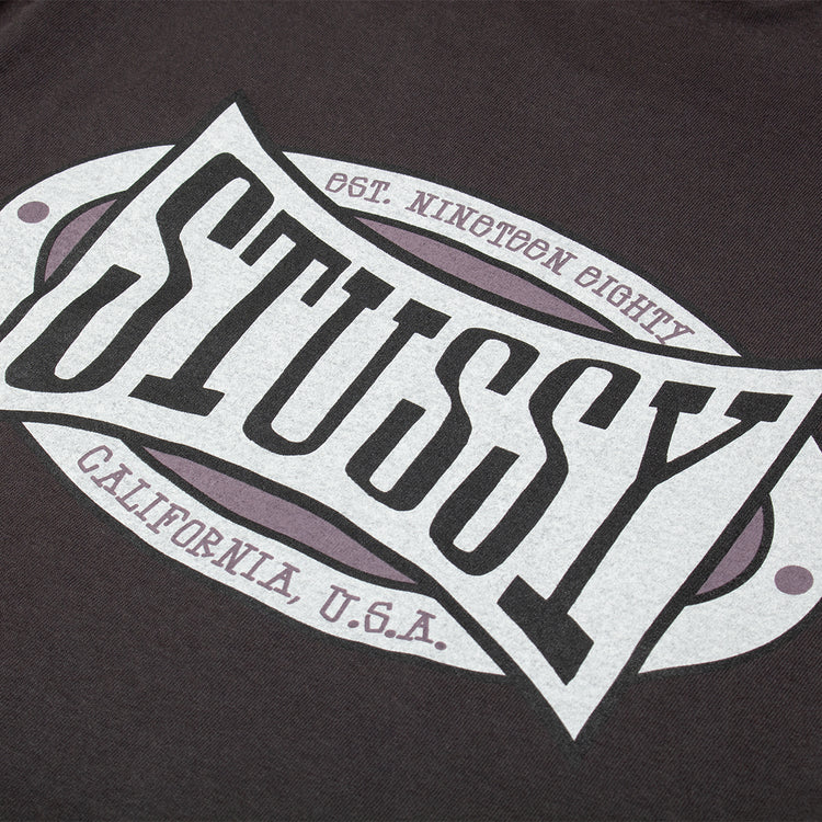 Stussy - Champion Oval Pigment Dyed T-Shirt
Style # 1905144
Color : Faded Black