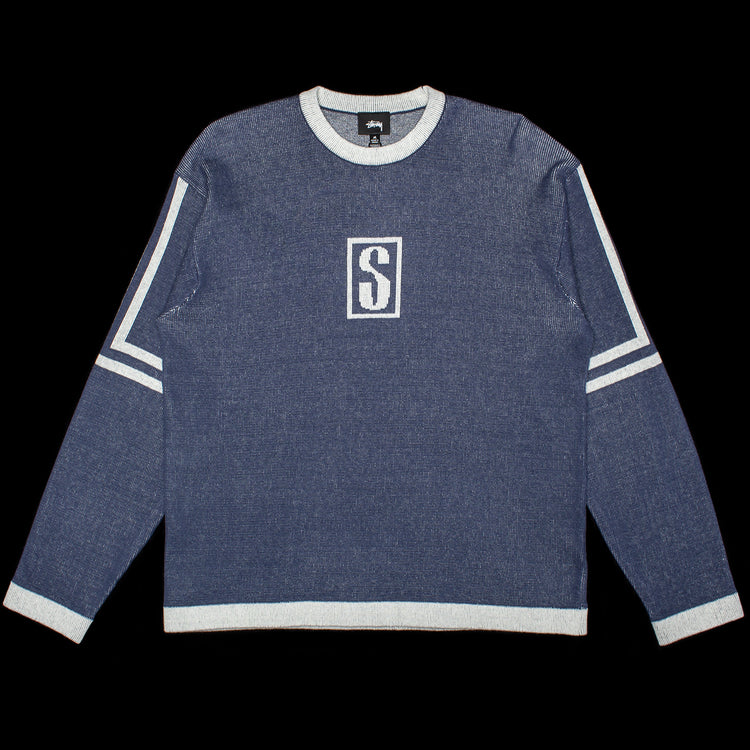 Stussy - Alpine Sweater
Style # 117279
Color : Blue