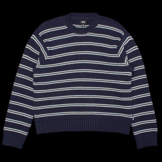Stussy - Stripe Crew
Style # 117272
Color : Ocean