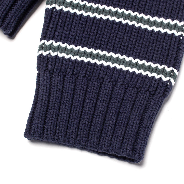 Stussy - Stripe Crew
Style # 117272
Color : Ocean