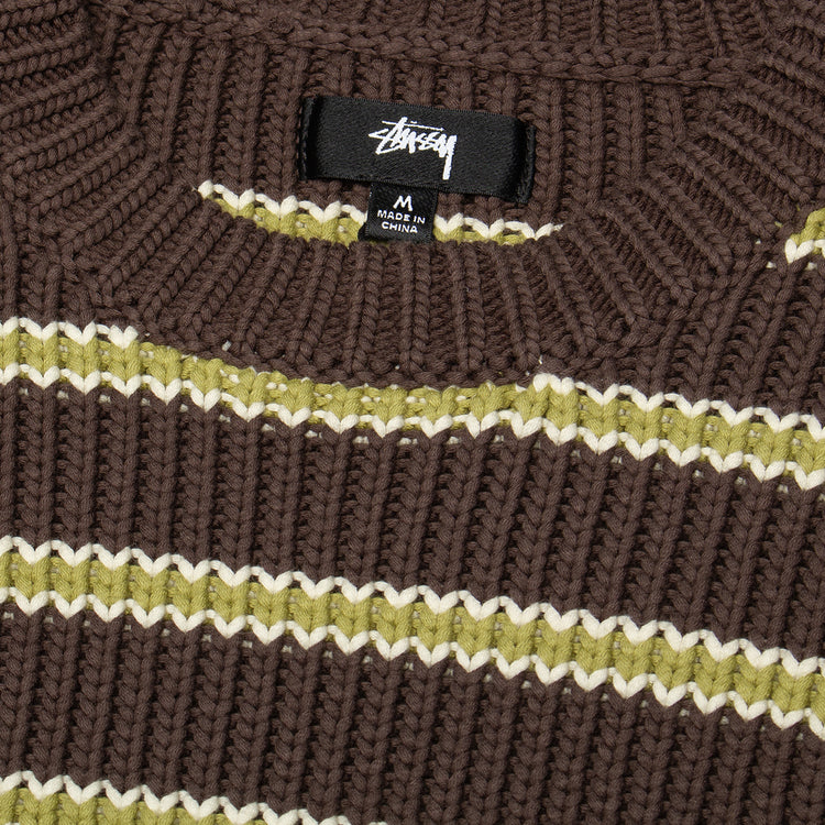 Stussy - Stripe Crew
Style # 117272
Color : Forest