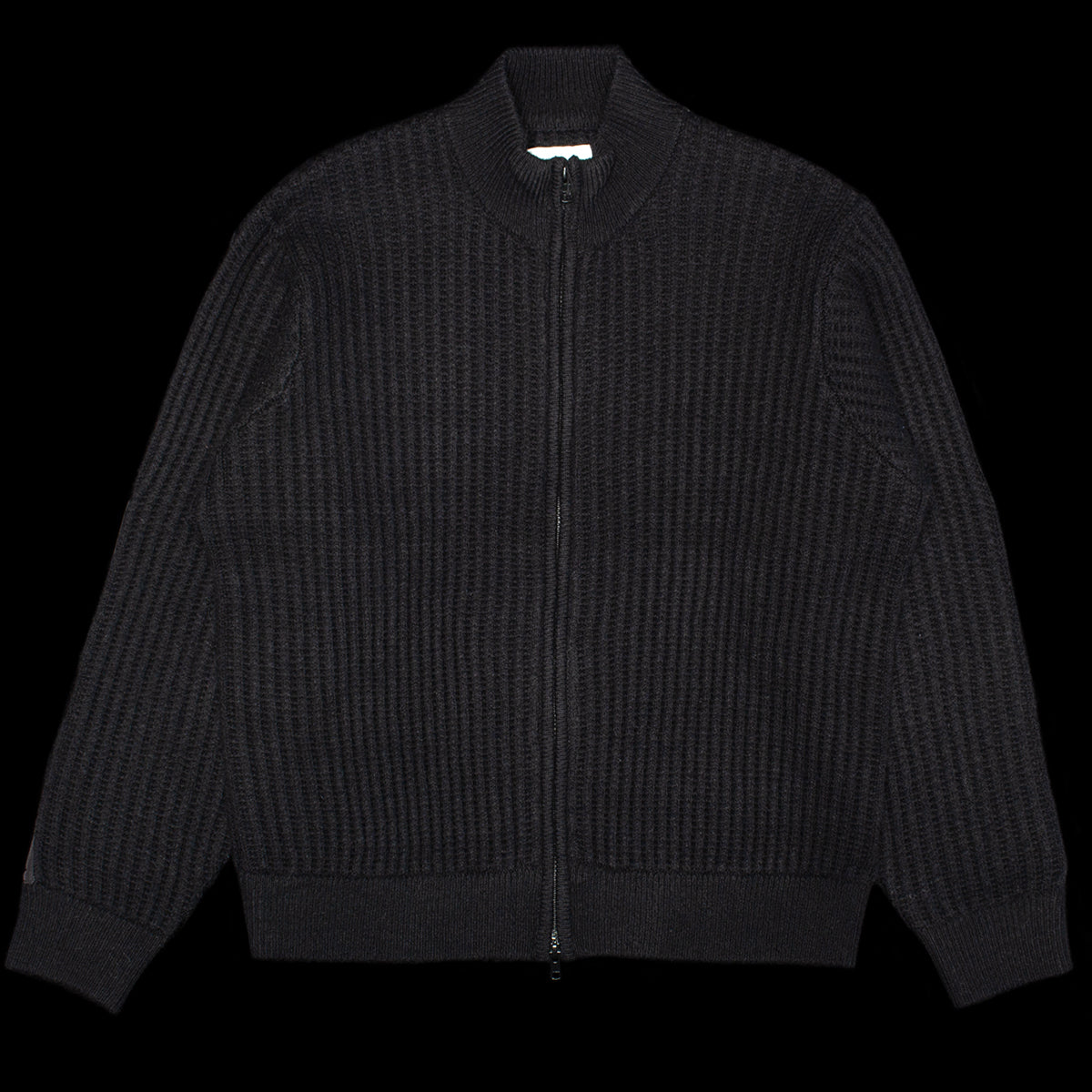 Stussy - Military Patch Zip Sweater
Style # 117269
Color : Black