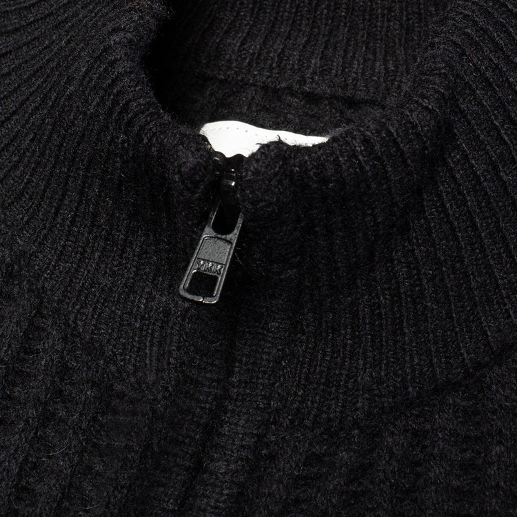 Stussy - Military Patch Zip Sweater
Style # 117269
Color : Black