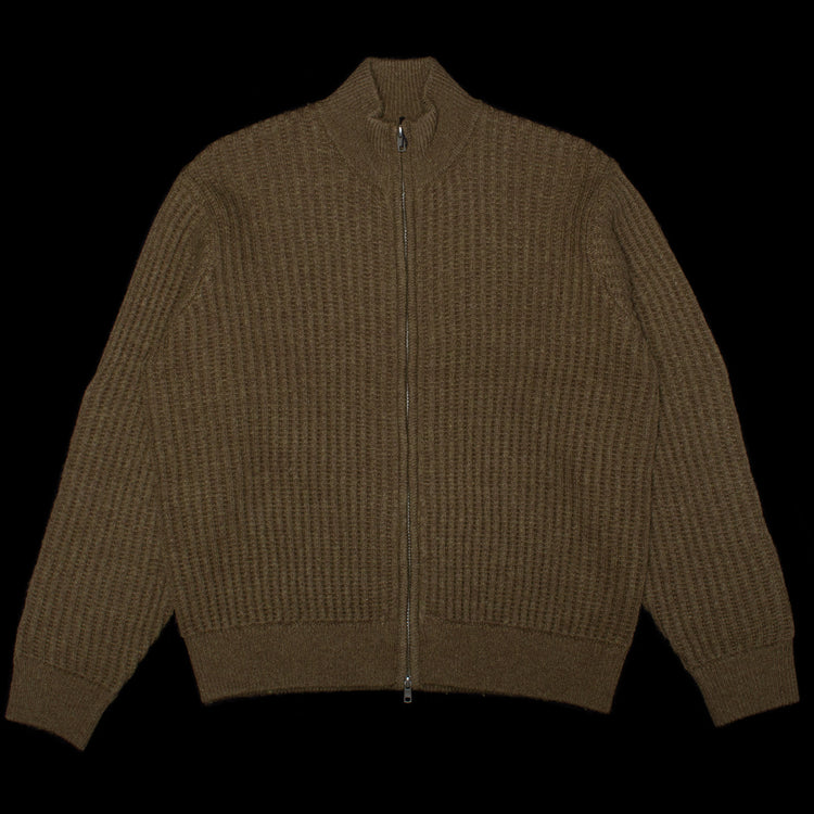 Stussy - Military Patch Zip Sweater
Style # 117269
Color : Green