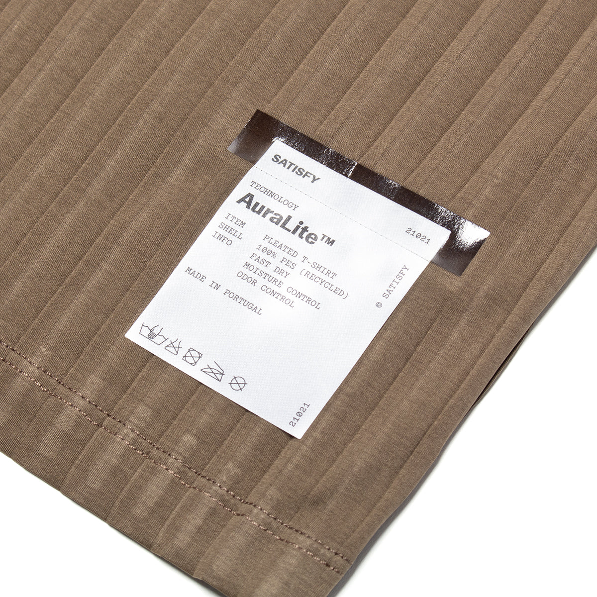 Satisfy - Women's AuraLite Pleated T-Shirt

Style # 21021-OL-SA
Color : Olive