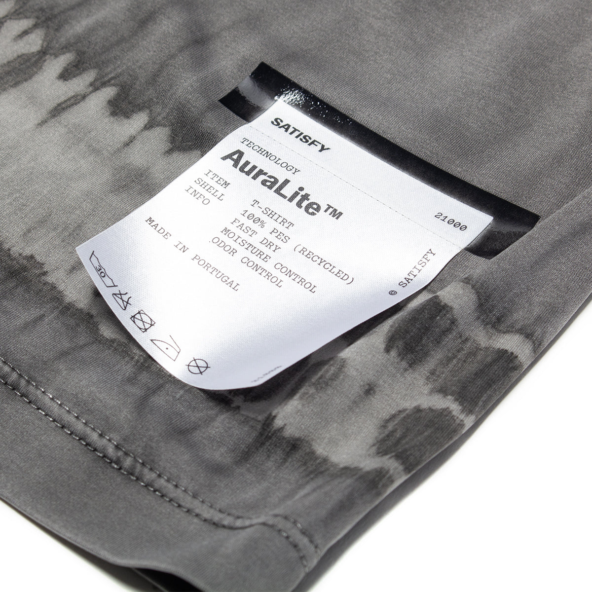 Satisfy - Women's AuraLite T-Shirt

Style # 21000-TDMG-SA
Color : Tie-Dye Mineral Graphite