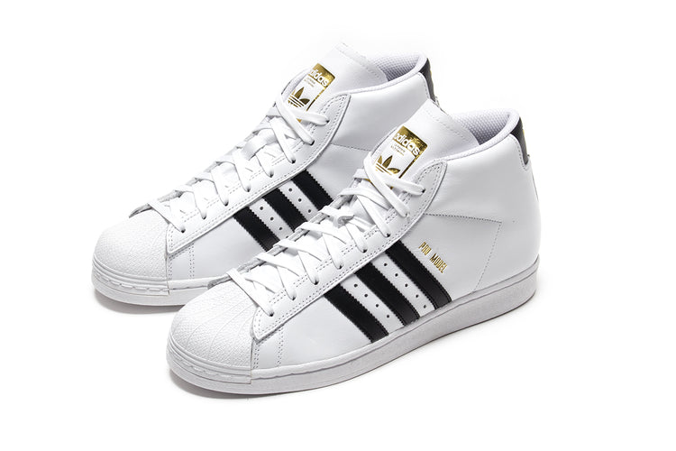 Adidas | Pro Model ADV
Style # IE5797
Color : White / Black