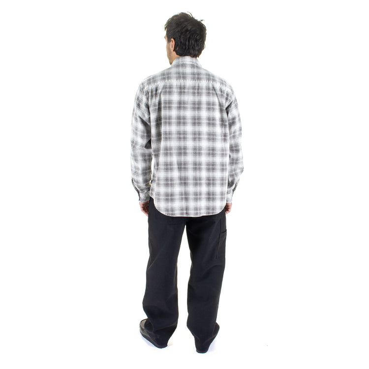 Stussy - Dax Plaid Shirt
Style # 1110375
Color : Grey