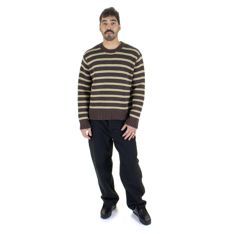 Stussy - Stripe Crew
Style # 117272
Color : Forest