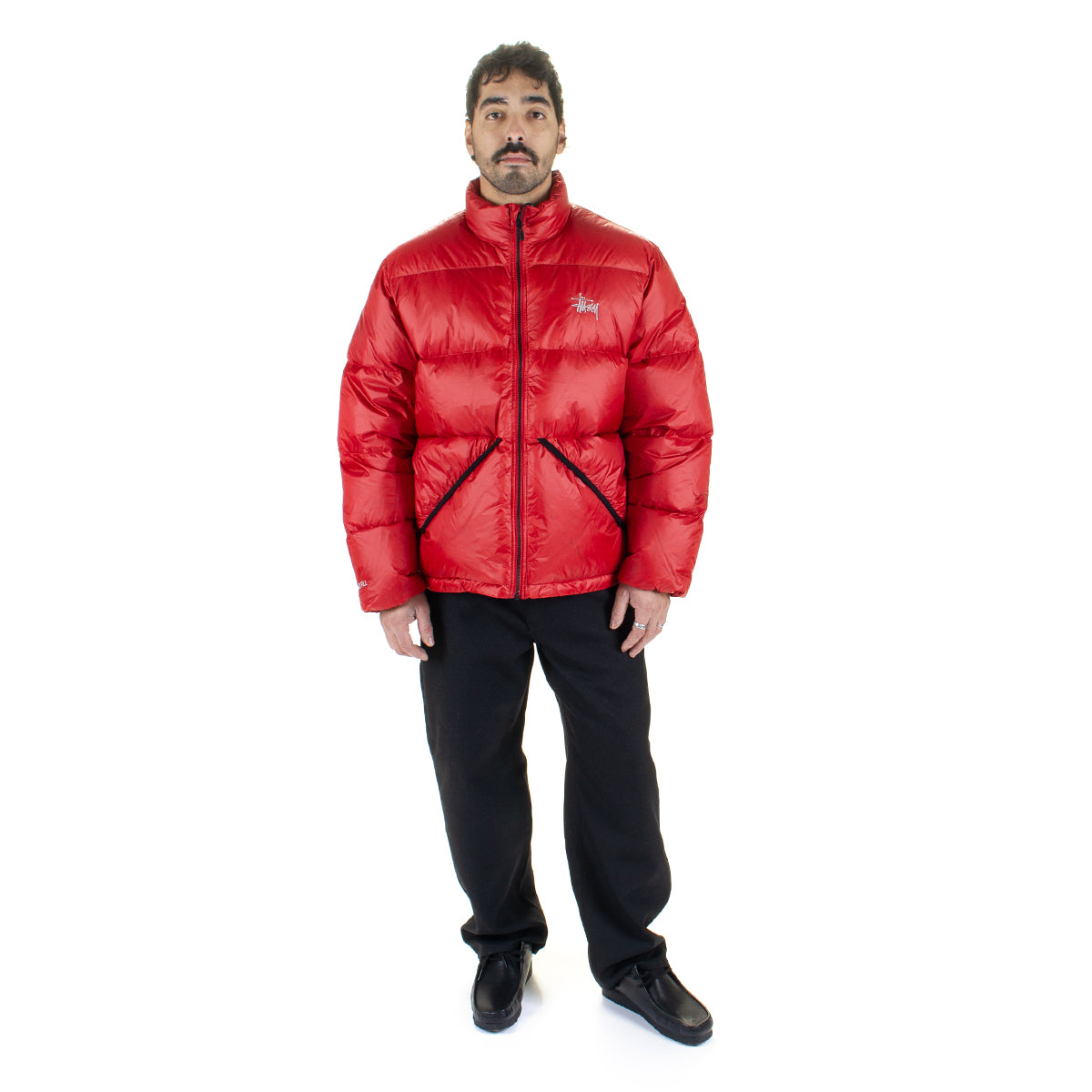 Stussy - Micro Ripstop Down Mock
Style # 115877
Color : Red