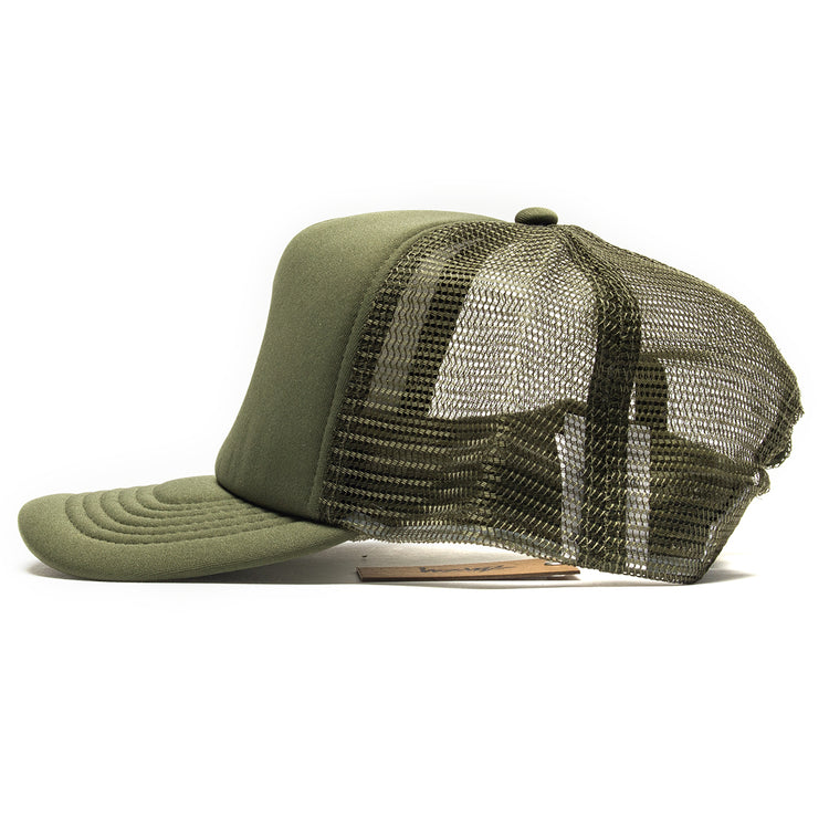 Stussy | 8-Ball Trucker Cap Style # 1311089 Color : Olive