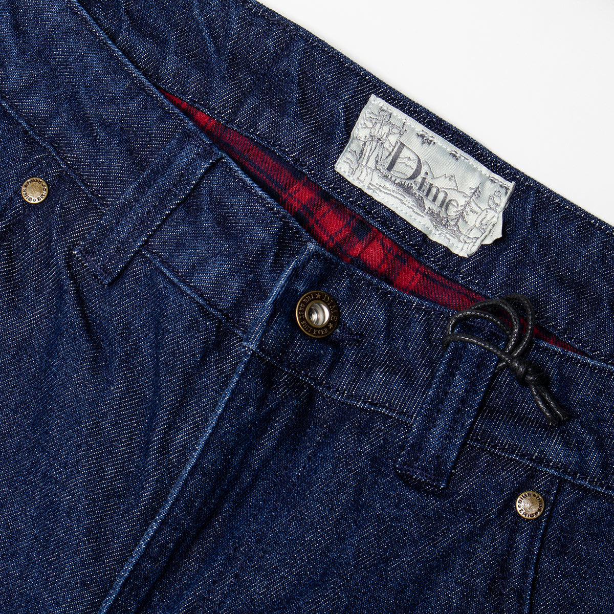 Dime | Secret Baggy Denim Pants
Color : Indigo