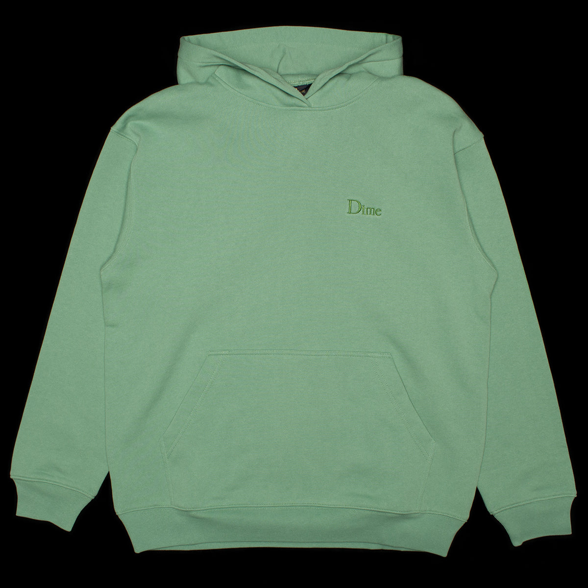 Dime | Classic Small Logo Hoodie
Color : Seaweed