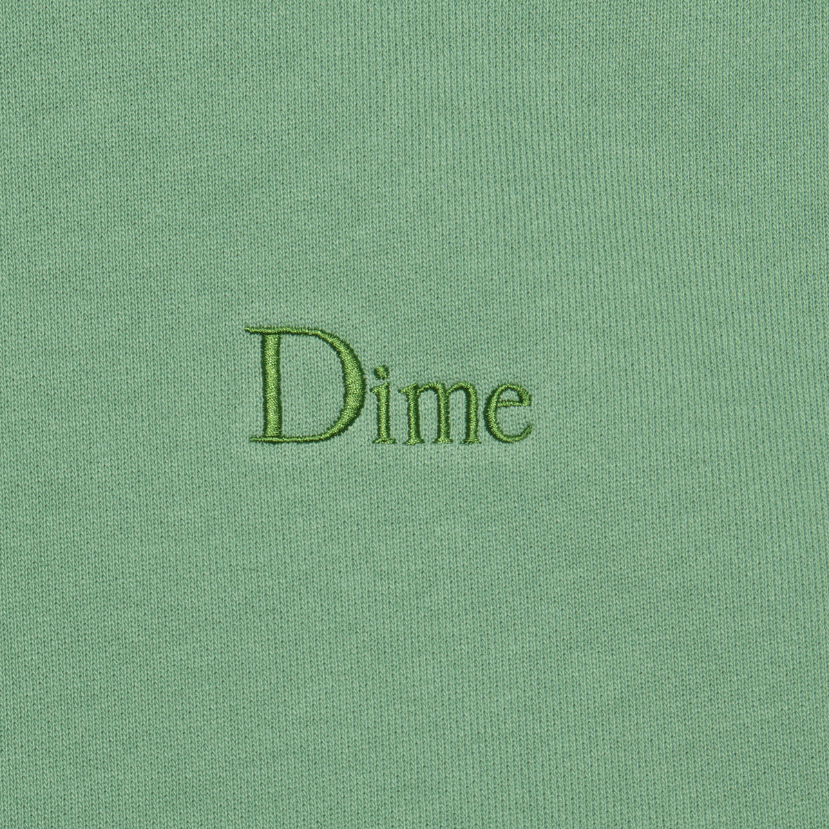 Dime | Classic Small Logo Hoodie
Color : Seaweed