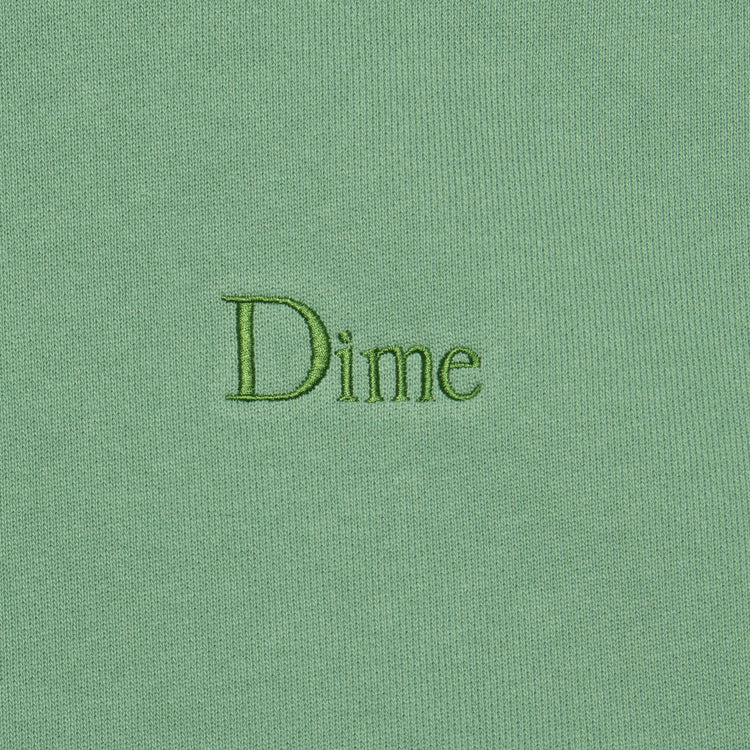 Dime | Classic Small Logo Hoodie
Color : Seaweed