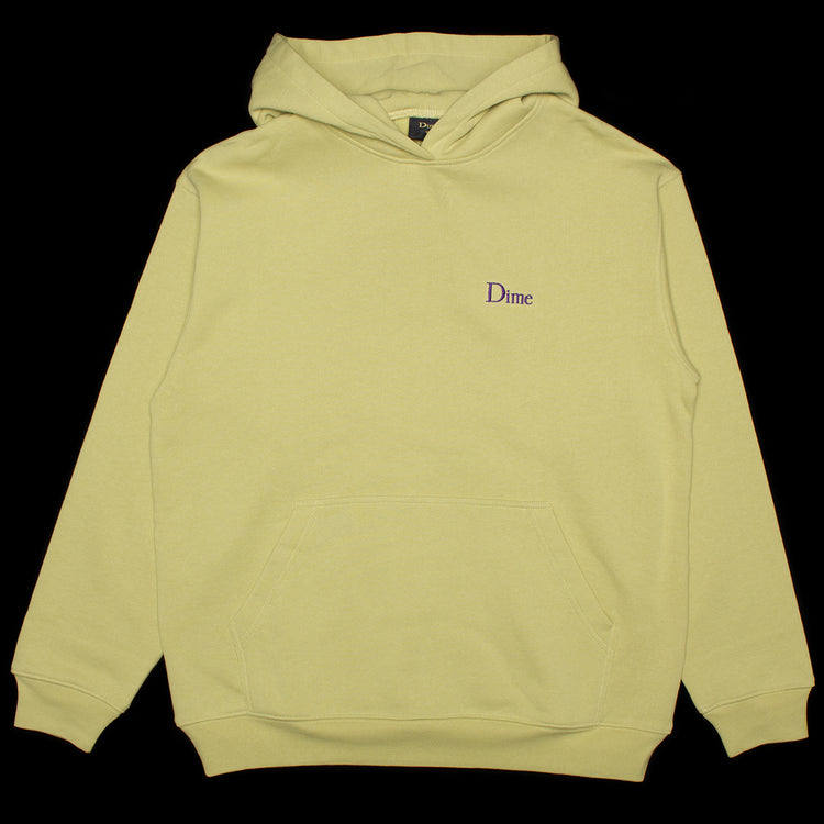 Dime | Classic Small Logo Hoodie
Color : Light Moss